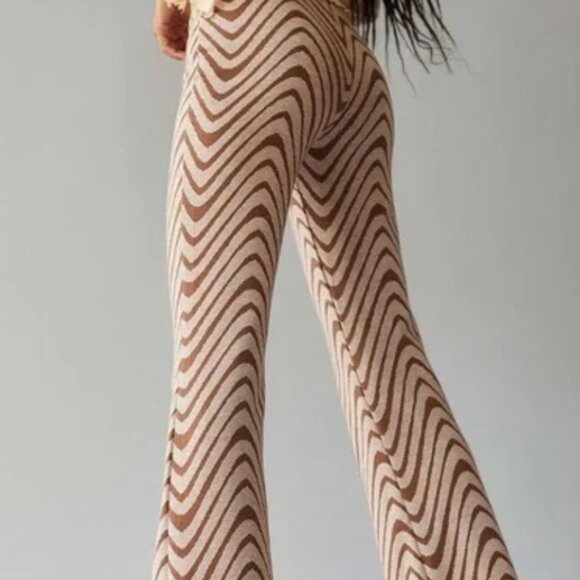 Urban Outfitters Brown Flare Pants Size S - Picture 1 of 4